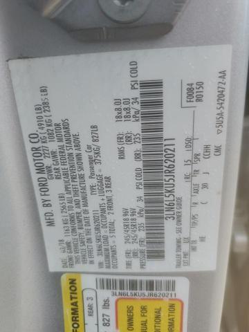 2018 LINCOLN MKZ HYBRID - 3LN6L5KU5JR620211