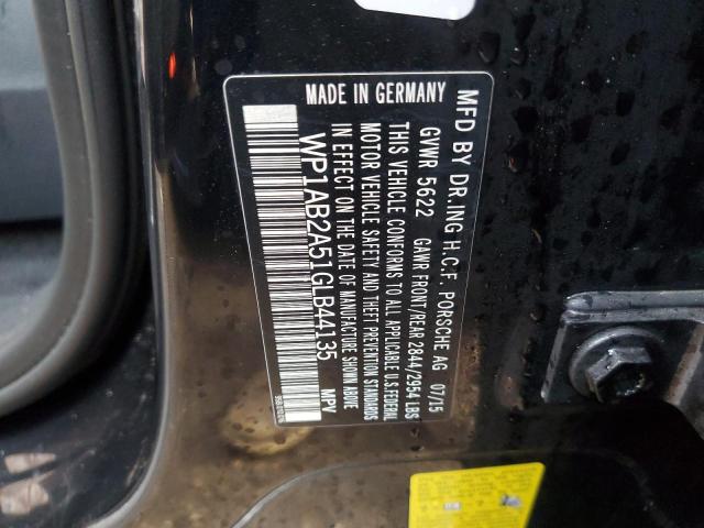 2016 PORSCHE MACAN S - WP1AB2A51GLB44135