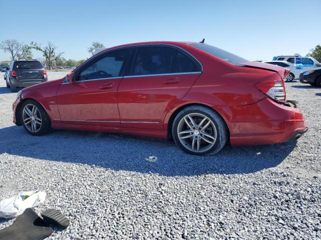 Vin: wddgf4hb6cr237057, lot: 89125155, mercedes-benz c-class 250 20122