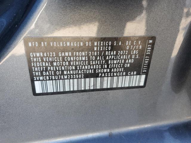 2019 VOLKSWAGEN JETTA S - 3VWCB7BU7KM233502