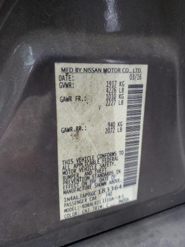 2016 NISSAN ALTIMA 2.5 - 1N4AL3AP8GC183364