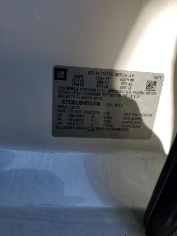 2017 CADILLAC ESCALADE P 1GYS3CKJ5HR243330