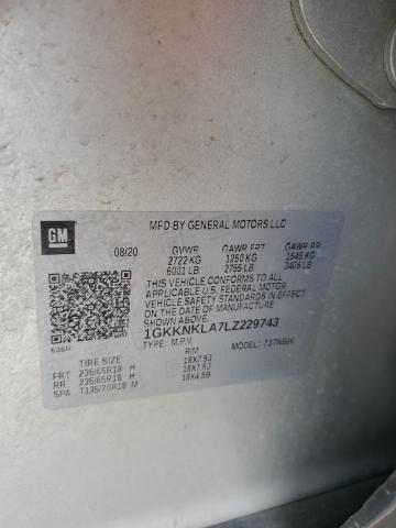 2020 GMC ACADIA SLE - 1GKKNKLA7LZ229743