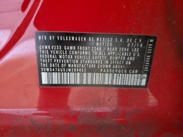 2018 VOLKSWAGEN GTI S - 3VW547AU5JM289652