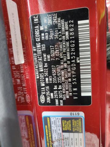 2017 KIA SORENTO LX - 5XYPGDA52HG218622