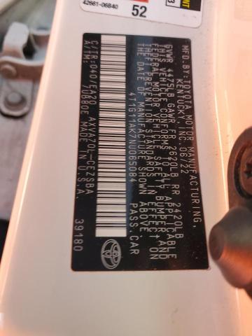 2022 TOYOTA CAMRY SE - 4T1G11AK7NU065084