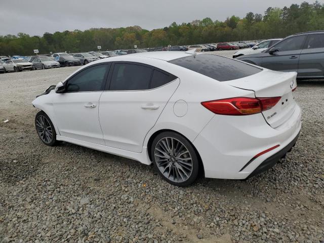 Vin: kmhd04lbxju494718, lot: 50999835, hyundai elantra sport 20182