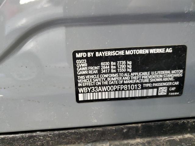 2023 BMW I4 M50 - WBY33AW00PFP81013