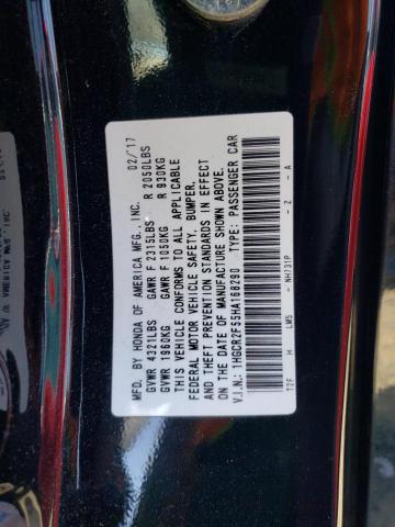 2017 HONDA ACCORD SPO - 1HGCR2F55HA168290