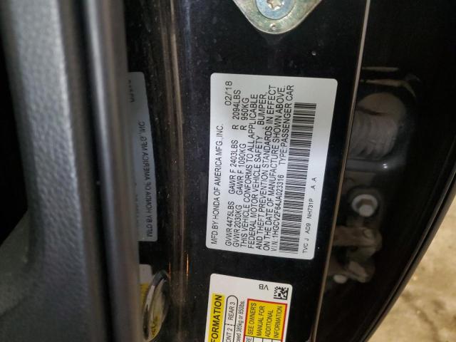 2018 HONDA ACCORD EXL - 1HGCV2F64JA023316