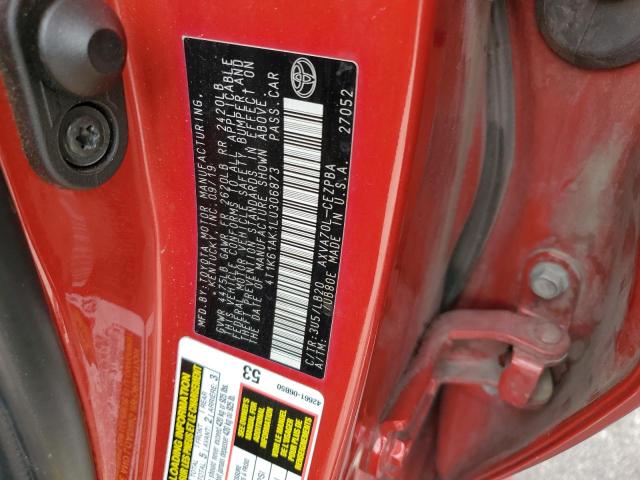 2020 TOYOTA CAMRY XSE - 4T1K61AK1LU306873