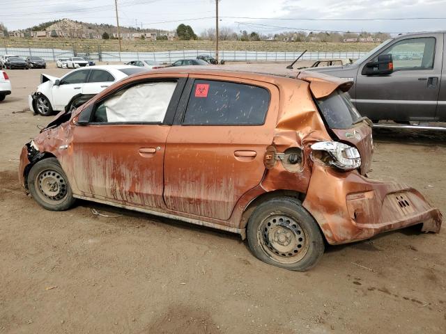 MITSUBISHI MIRAGE ES 2017 orange  gas ML32A3HJXHH001323 photo #3