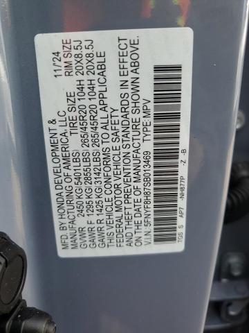 2025 HONDA PASSPORT B - 5FNYF8H87SB013469