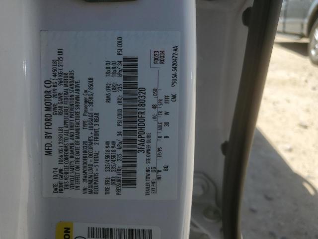 2015 FORD FUSION SE - 3FA6P0HD0FR180320