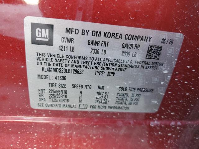 2020 BUICK ENCORE GX - KL4MMDS20LB129628