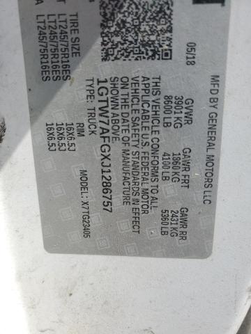 2018 GMC SAVANA G25 1GTW7AFGXJ1286757
