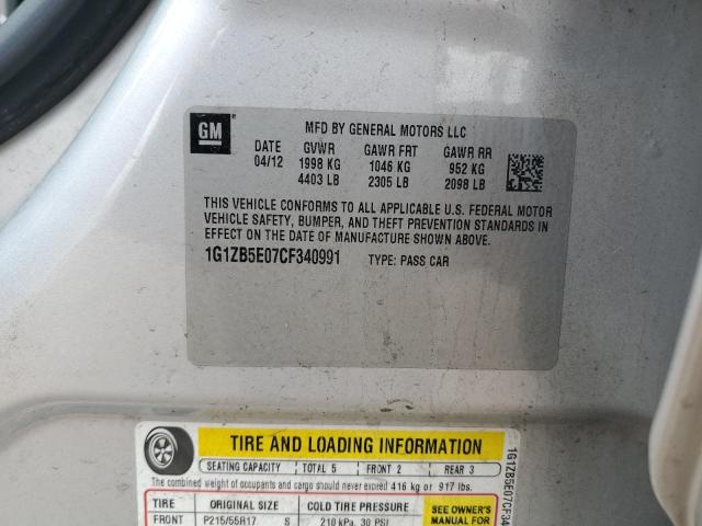 2012 CHEVROLET MALIBU LS - 1G1ZB5E07CF340991