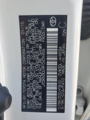 2015 TOYOTA PRIUS - JTDKN3DU9F0439456