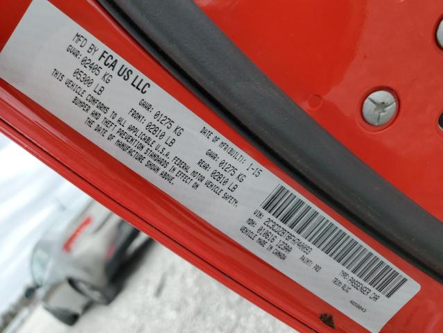 2015 DODGE CHALLENGER - 2C3CDZBT8FH740093