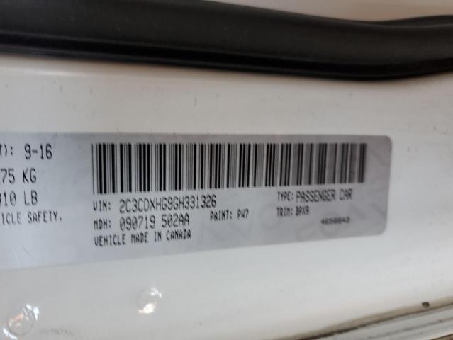 2016 DODGE CHARGER SX - 2C3CDXHG9GH331326