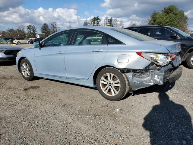 HYUNDAI SONATA GLS 2012 silver sedan 4d gas 5NPEB4AC5CH318431 photo #3