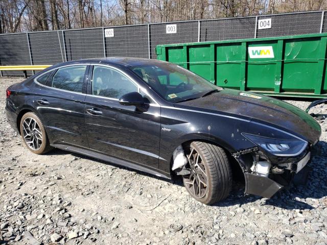 Vin: 5npek4jc1mh105591, lot: 48462765, hyundai sonata n line 20214