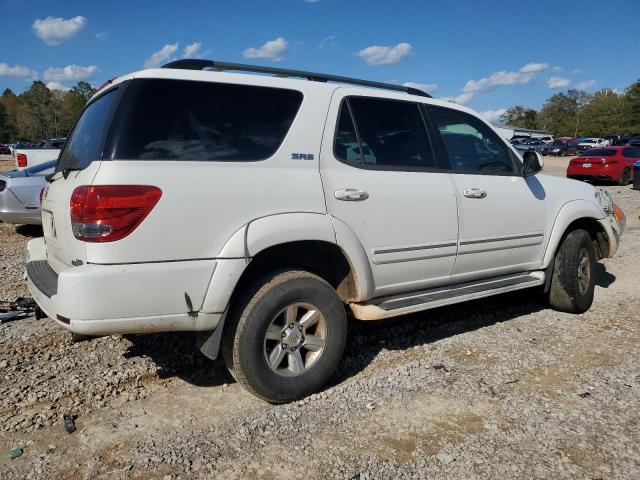 TOYOTA SEQUOIA SR 2005 white  gas 5TDZT34A45S247075 photo #4