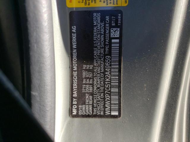 2019 MINI COOPER S - WMWXP7C51K2A49659