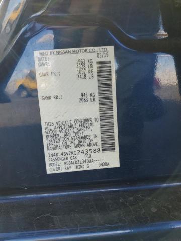 2019 NISSAN ALTIMA S - 1N4BL4BV2KC243588