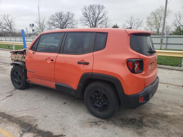 Vin: zaccjaah2fpc41226, lot: 51108485, jeep renegade sport 20152