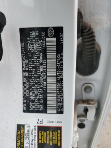 2015 TOYOTA CAMRY LE - 4T1BF1FK2FU918965