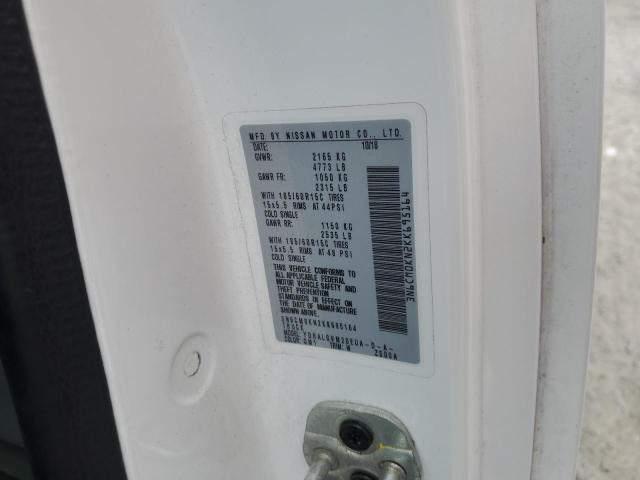 2019 NISSAN NV200 2.5S - 3N6CM0KN2KK695164