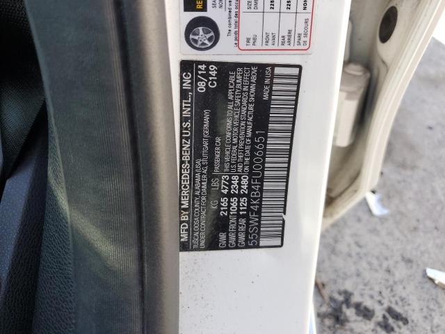 2015 MERCEDES-BENZ C 300 4MAT - 55SWF4KB4FU006651