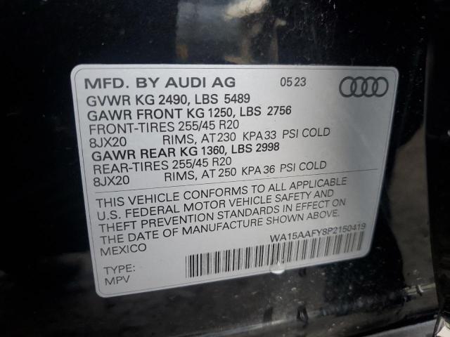 2023 AUDI Q5 SPORTBA - WA15AAFY8P2150419