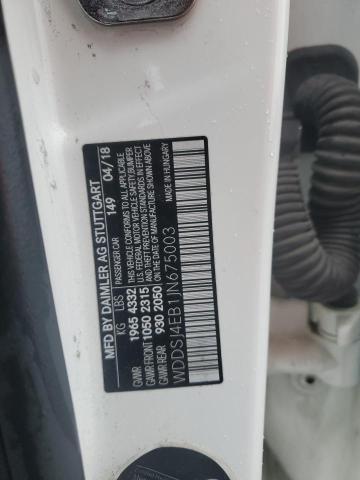 2018 MERCEDES-BENZ CLA 250 - WDDSJ4EB1JN675003