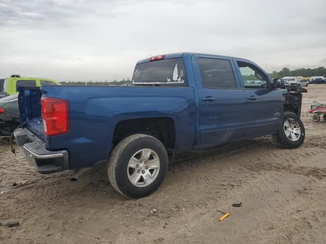 CHEVROLET SILVERADO 2018 blue  gas 3GCUCRERXJG399355 photo #4