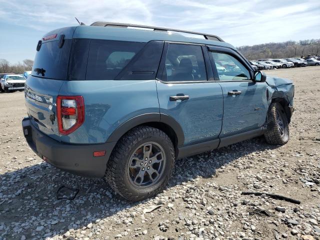 Vin: 3fmcr9b62nre17454, lot: 51168105, ford bronco big bend 20223