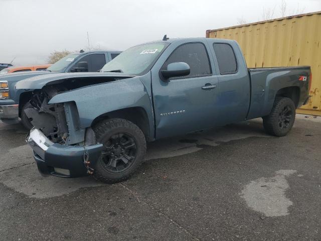 CHEVROLET SILVERADO 2011 blue  flexible fuel 1GCRKSE32BZ331936 photo #1