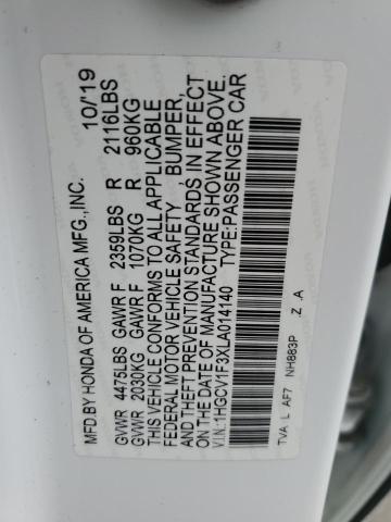 2020 HONDA ACCORD SPO - 1HGCV1F3XLA014140
