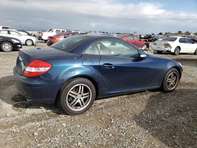 MERCEDES-BENZ SLK 280 2006 blue  gas WDBWK54F76F129745 photo #4