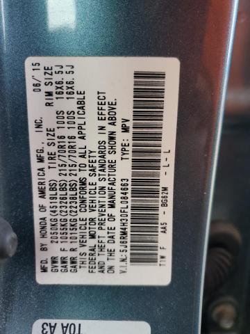2015 HONDA CR-V LX - 5J6RM4H30FL084663