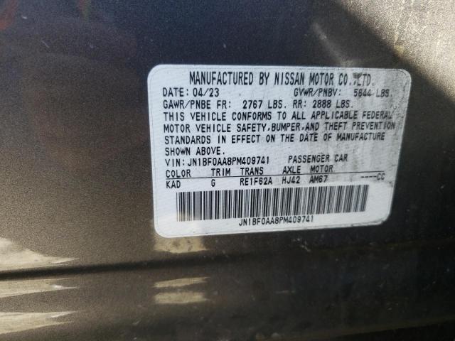2023 NISSAN ARIYA VENT JN1BF0AA8PM409741