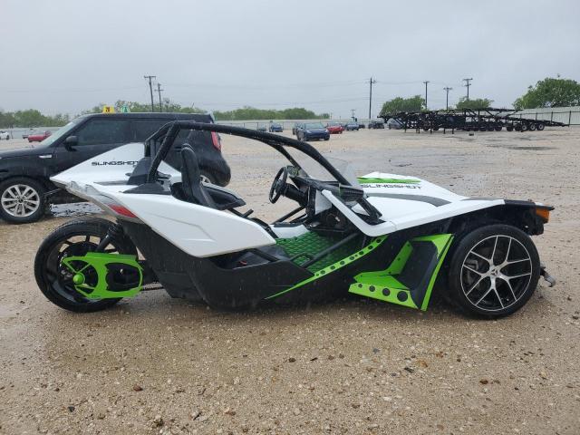 POLARIS SLINGSHOT 2021 white  gas 57XAASHD3M8147531 photo #1