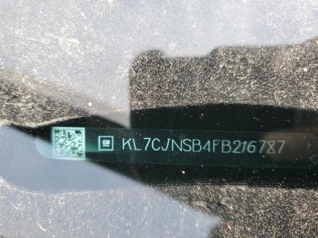 2015 CHEVROLET TRAX LTZ KL7CJNSB4FB216787