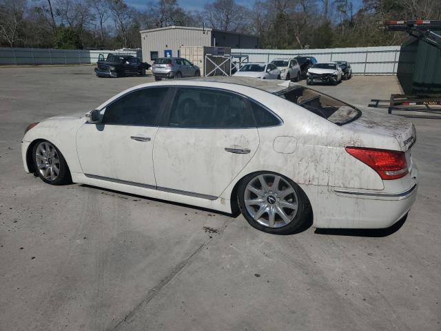 HYUNDAI EQUUS SIGN 2011 white  gas KMHGH4JF1BU041181 photo #3