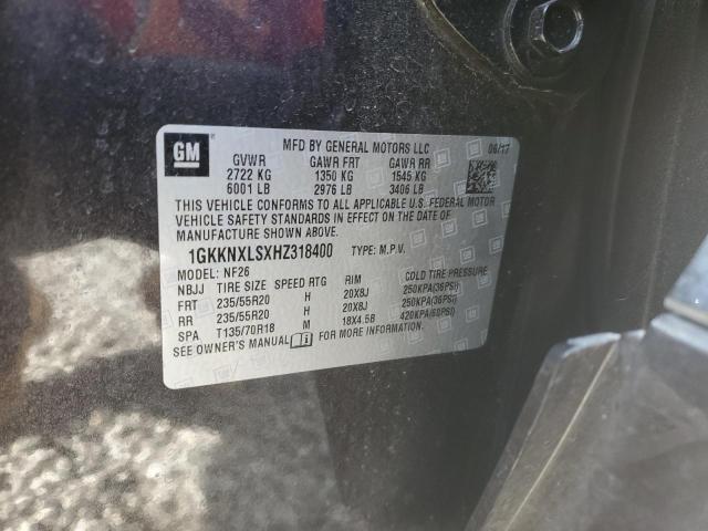 2017 GMC ACADIA DEN - 1GKKNXLSXHZ318400
