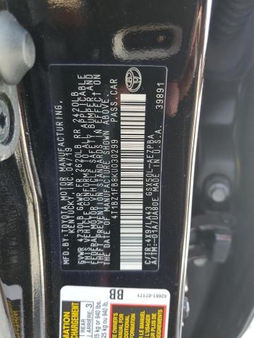 2019 TOYOTA AVALON XLE - 4T1BZ1FB8KU030299