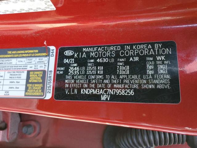2022 KIA SPORTAGE L - KNDPM3AC7N7958256