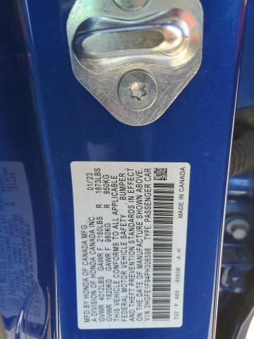 2023 HONDA CIVIC TOUR - 2HGFE1F94PH306598