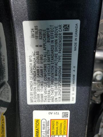 2025 HONDA CIVIC LX - 2HGFE2F26SH526424